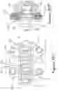 Fig. 31 - VALVE ASSEMBLY AND FLUID ARRANGEMENT FOR CONTINUOUS DELIVERY OF VOLUMETRICALLY PROPORTIONED FLUIDS