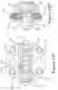 Fig. 35 - VALVE ASSEMBLY AND FLUID ARRANGEMENT FOR CONTINUOUS DELIVERY OF VOLUMETRICALLY PROPORTIONED FLUIDS