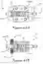 Fig. 42 - VALVE ASSEMBLY AND FLUID ARRANGEMENT FOR CONTINUOUS DELIVERY OF VOLUMETRICALLY PROPORTIONED FLUIDS
