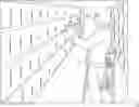 Fig. 01 - Selecting items for presentation on electronic visual displays in retail stores based on availability of products
