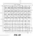Fig. 11 - Pixel group and column token display architectures