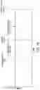 Fig. 74 - Syringe pump having a pressure sensor assembly