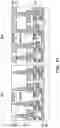 Fig. 38 - Integrated fan out method utilizing a filler-free insulating material