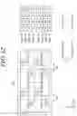 Fig. 14 - Memory device having logic circuit distributed across two peripheral wafer