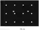 Fig. 06 - Light emitting diode array containing a black matrix and an optical bonding layer and method of making the same