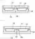 Fig. 08 - Light emitting device including shaped bonding member for attaching light transmissive member to light emitting element