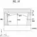 Fig. 10 - Display device with low refractive layer disposed on color conversion layer