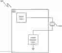 Fig. 01 - Driver circuitry comprising active inductor circuitry for driving piezoelectric transducers