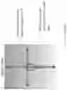 Fig. 02 - Pinwheel three-way Wilkinson power divider for millimeter wave applications