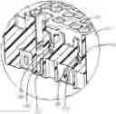 Fig. 01 - Split housing with integrated terminal position assurance and independent secondary lock features