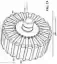 Fig. 04 - Motor designs having spline structure connecting motor shaft and stator structure