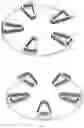 Fig. 03 - Stator winding, stator and motor