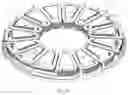 Fig. 07 - Stator winding, stator and motor