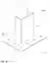 Fig. 12 - Vertical exhaust duct for electronic equipment enclosure