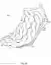 Fig. 13 - Socks having integrated gripping systems