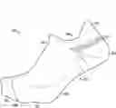 Fig. 01 - Socks having targeted cushioning zones