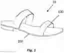 Fig. 02 - Footwear with flexible display means