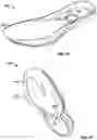 Fig. 12 - Articles of footwear with support structures