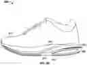 Fig. 24 - Articles of footwear with support structures