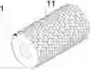 Fig. 01 - Brush roller and its manufacturing method and brush roller mold
