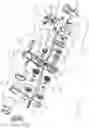 Fig. 15 - Built-in air pump assembly
