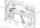 Fig. 01 - Surgical frame incorporating electro-magnetic imaging device in combination with radiation-mitigation system