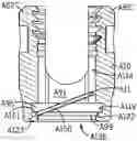 Fig. 01 - Pivotal bone anchor assembly having first and second split rings and an insert with post-placement tool deployment