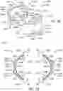 Fig. 42 - Pivotal bone anchor assembly having first and second split rings and an insert with post-placement tool deployment