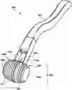 Fig. 01 - MULTI-PRONGED INNER STABILIZER CONFIGURATION FOR DERMA ROLLER APPARATUS