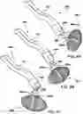 Fig. 10 - MULTI-PRONGED INNER STABILIZER CONFIGURATION FOR DERMA ROLLER APPARATUS