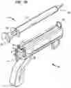 Fig. 14 - Insertion device for one-handed insertion of a guidewire into the lumen of a vessel/cavity