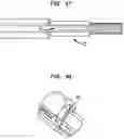 Fig. 28 - Insertion device for one-handed insertion of a guidewire into the lumen of a vessel/cavity