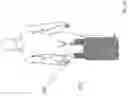 Fig. 35 - Method and apparatus for transdermal stimulation over the palmar and plantar surfaces