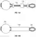 Fig. 10 - Golf training device with sling implement