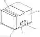 Fig. 01 - PACKAGING BOX FOR RECEIVING BLADE OF MANUAL RAZOR