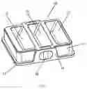 Fig. 09 - PACKAGING BOX FOR RECEIVING BLADE OF MANUAL RAZOR