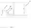 Fig. 10 - Angle gating injection molding apparatus