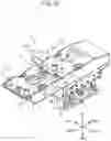 Fig. 14 - Printer having a mechanism for positioning a platen