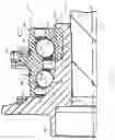 Fig. 03 - Wheel hub assembly with exterior sensors positioned to avoid interference