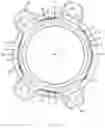 Fig. 18 - Wheel hub assembly with exterior sensors positioned to avoid interference