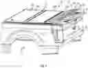 Fig. 02 - Cargo securing device, tonneau cover system, and method of use