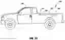 Fig. 21 - Tonneau system for use with a pickup truck