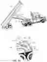 Fig. 15 - Dump trailer and system for a semi-trailer truck