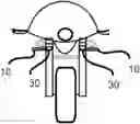 Fig. 01 - STEERING FOOT PEG FOR MOTORCYCLE