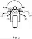 Fig. 03 - STEERING FOOT PEG FOR MOTORCYCLE