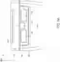 Fig. 02 - Aircraft tray table retention assembly