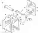 Fig. 01 - Bracket for supporting attachment of the end of a railing member to a vertical member