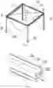 Fig. 06 - Tent frame, unit tent and extendable cubic tent group