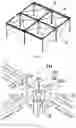 Fig. 11 - Tent frame, unit tent and extendable cubic tent group
