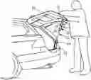 Fig. 01 - DEVICE FOR HOLDING THE TRUNK LID OF A VEHICLE IN AN OPEN POSITION